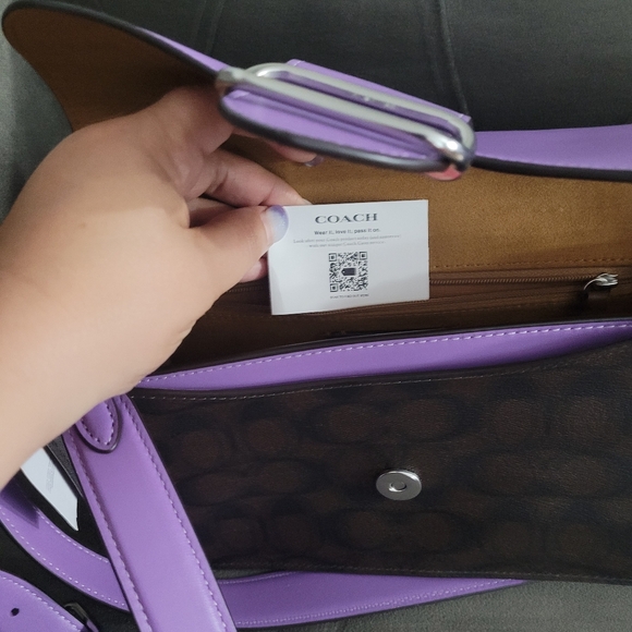 Coach NWT Morgan Signature  Crossbody - Picture 4 of 11